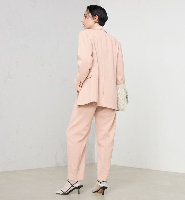 Rie Miller「《セットアップ対応》ウォッシャブルハイウエストバギーパンツ」|その他|