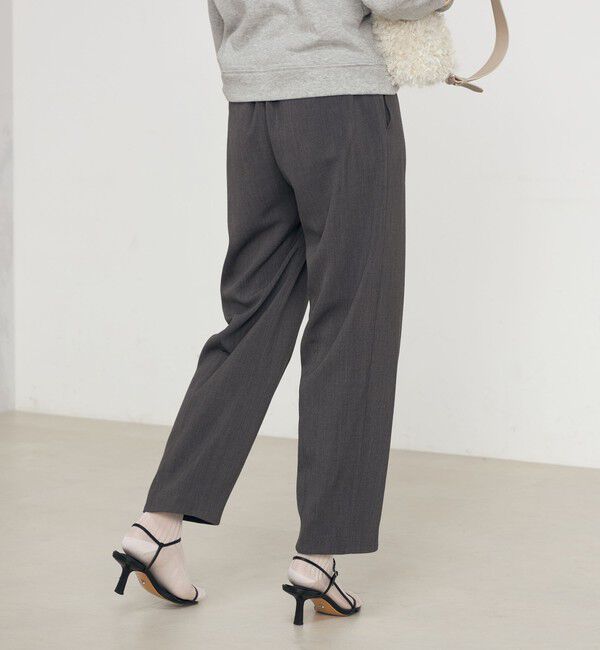 Rie Miller「《セットアップ対応》ウォッシャブルハイウエストバギーパンツ」|その他|