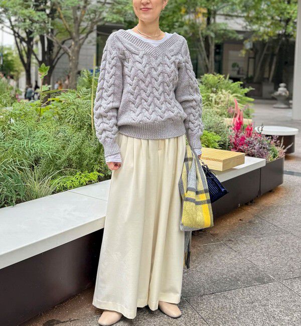 NOLLEY'S「◇【WEB限定サイズあり】《セットアップ対応》ウォッシャブルMannishワイドパンツ」|その他|