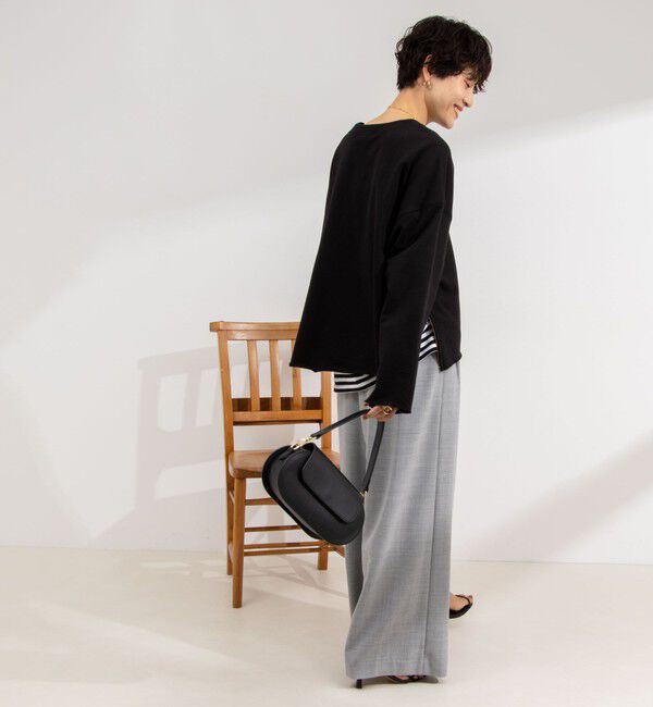 NOLLEY'S「◇【WEB限定サイズあり】《セットアップ対応》ウォッシャブルMannishワイドパンツ」|その他|