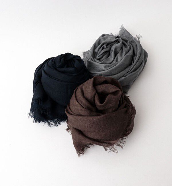 NOLLEY'S goodman「梳毛ウールマフラー100」|ストール|