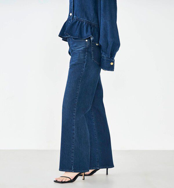 Rie Miller「【RM denim】センタープレスデニム」|デニム|