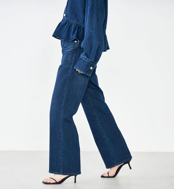 Rie Miller「【RM denim】センタープレスデニム」|デニム|