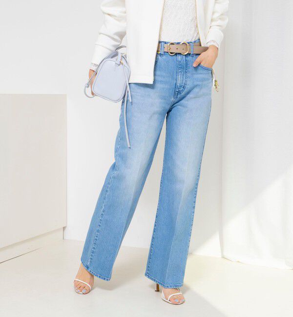 Rie Miller「【RM denim】センタープレスデニム」|デニム|