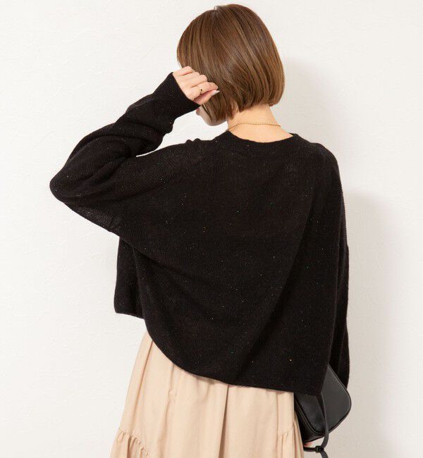 NOLLEY'S「《手洗い可能》スパンコールプルオーバー」|ニット・セーター|
