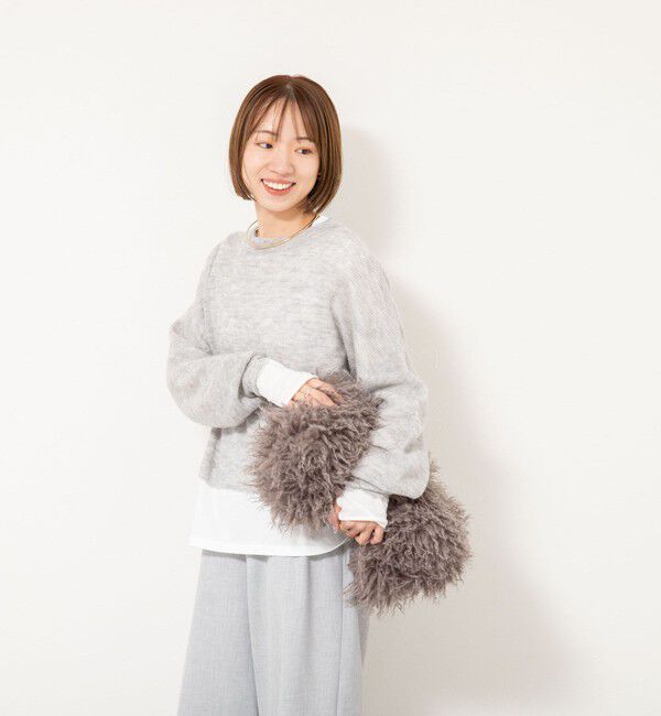 NOLLEY'S「《手洗い可能》スパンコールプルオーバー」|ニット・セーター|