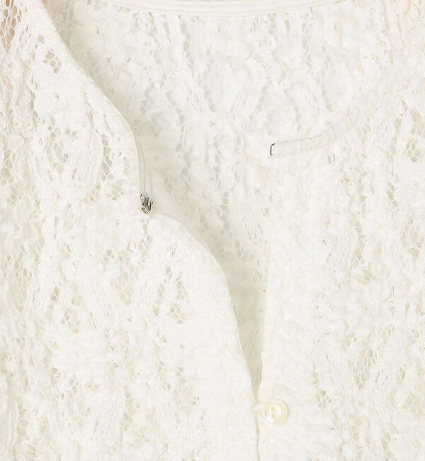 NOLLEY'S sophi「ウォッシャブルストレッチレース両前カーディガン」|カーディガン|