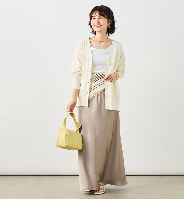 NOLLEY'S sophi「《手洗い可能》マルチファンクションVネックカーディガン」|カーディガン|