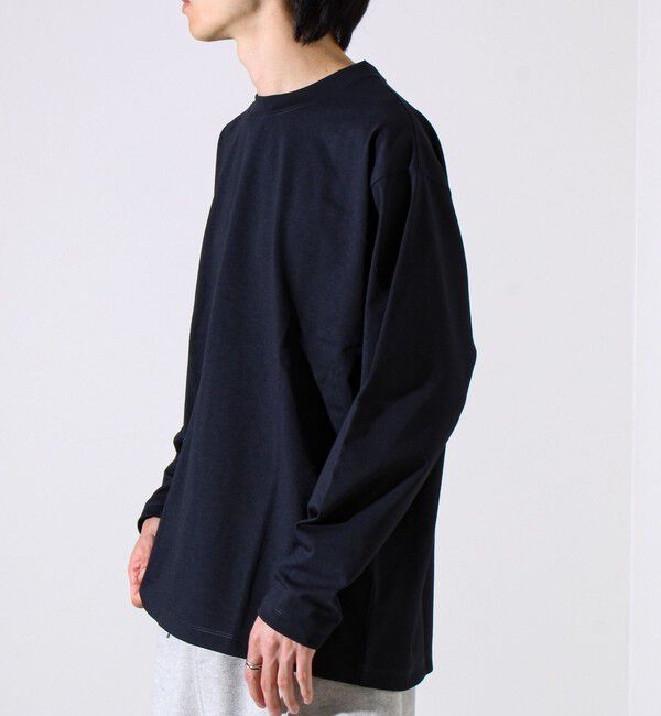 GLOSTER「【MARUDE COTTON】ロープ刺繍Ｔ ロングスリーブ」|Tシャツ・カットソー|