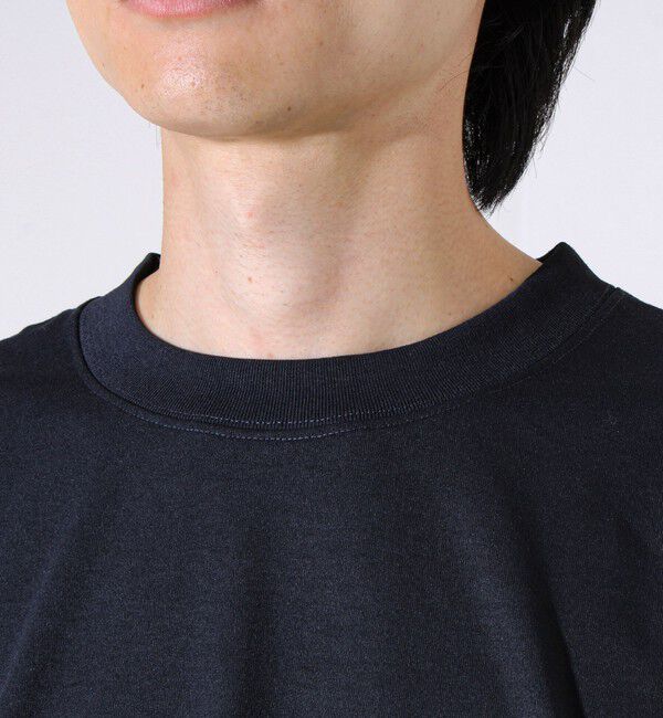 GLOSTER「【MARUDE COTTON】ロープ刺繍Ｔ ロングスリーブ」|Tシャツ・カットソー|