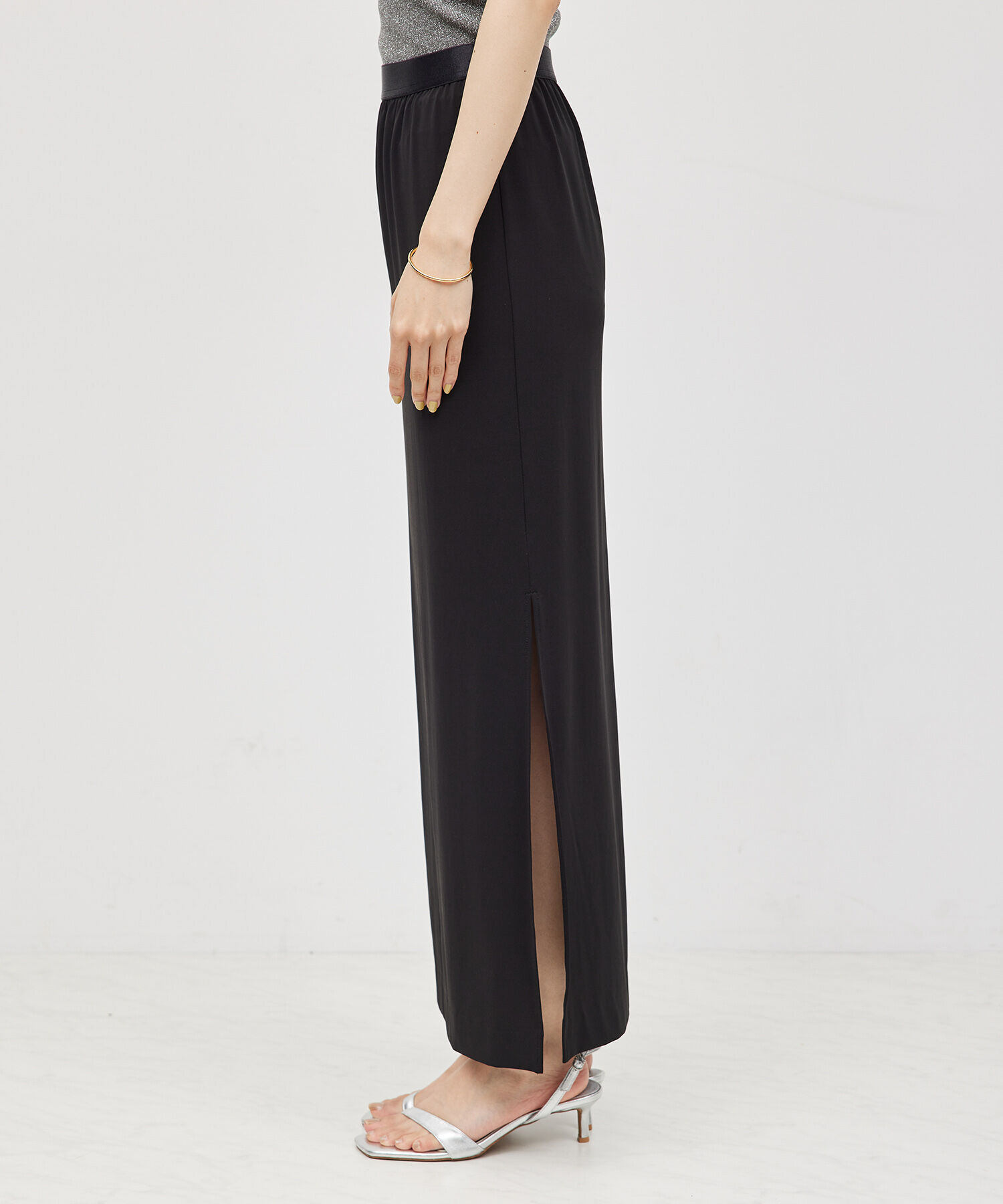 ROPE「トリアセジャージーペンシルスカート」|スカート|