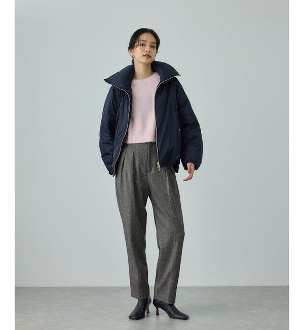 ROPE「ウールレーヨンクラシック2タックパンツ(ヘリンボーン/グレンチェック)/セットアップ対応」|その他|