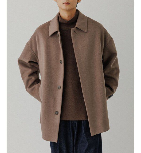 ADAM ET ROPE'「《リバーシブル》カシミヤブレンド オフタートルニット」|ニット・セーター|