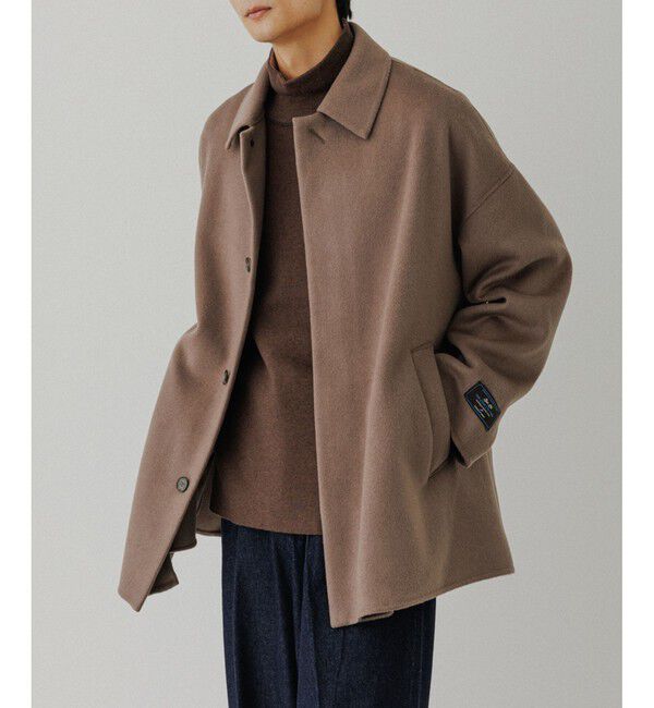 ADAM ET ROPE'「《リバーシブル》カシミヤブレンド オフタートルニット」|ニット・セーター|