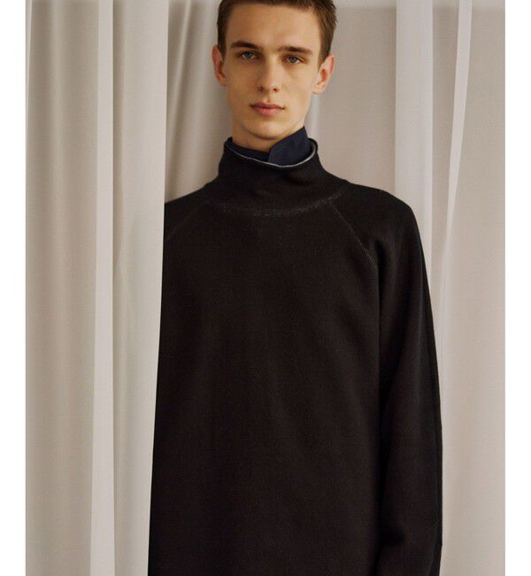 ADAM ET ROPE'「《リバーシブル》カシミヤブレンド オフタートルニット」|ニット・セーター|