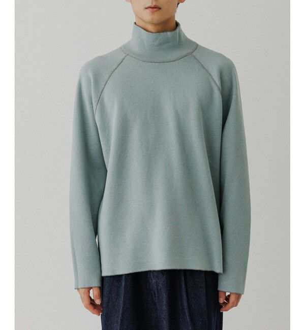 ADAM ET ROPE'「《リバーシブル》カシミヤブレンド オフタートルニット」|ニット・セーター|