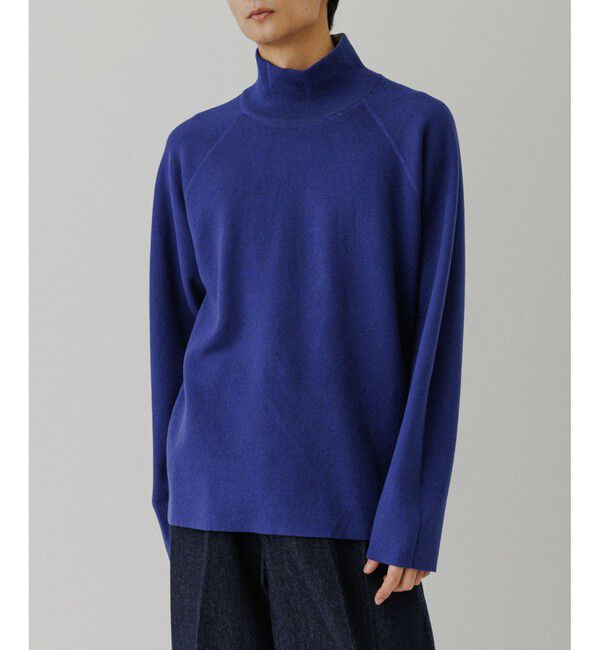 ADAM ET ROPE'「《リバーシブル》カシミヤブレンド オフタートルニット」|ニット・セーター|