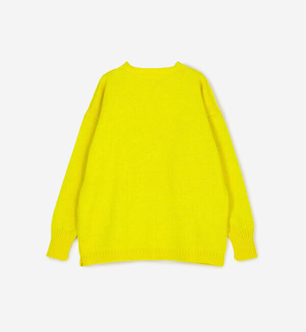  「Le Tricoteur | トラディショナル ウールガンジーセーター NEON UNISEX」|ニット・セーター|