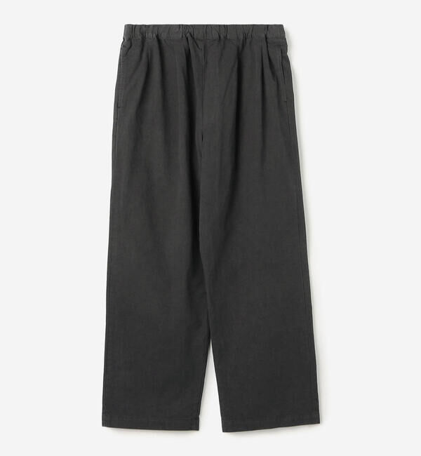 ORCIVAL「ORCIVAL | コットンツイル イージーパンツ MEN」|チノ|BLACK