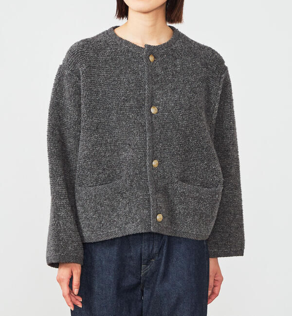 ORCIVAL「ORCIVAL | ブークレニットカーディガン WOMEN」|ニット・セーター|