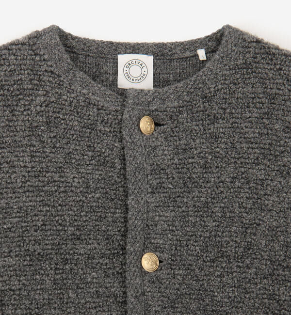 ORCIVAL「ORCIVAL | ブークレニットカーディガン WOMEN」|ニット・セーター|