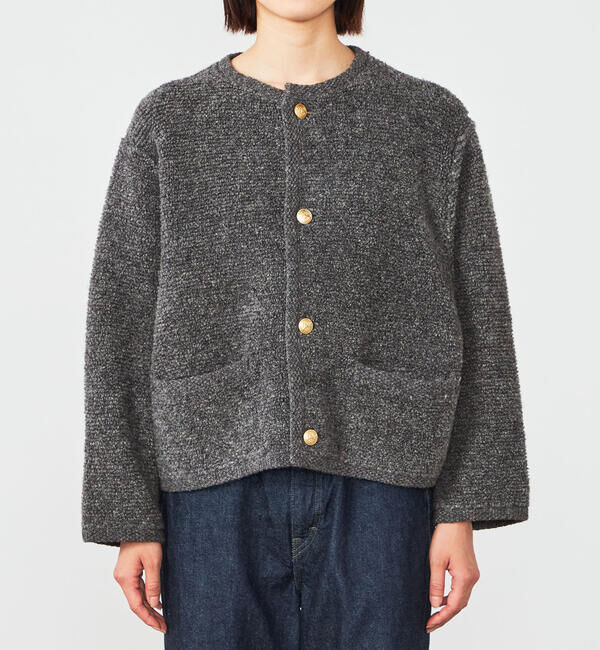 ORCIVAL「ORCIVAL | ブークレニットカーディガン WOMEN」|ニット・セーター|