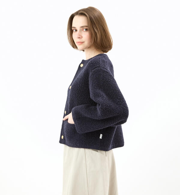 ORCIVAL「ORCIVAL | ブークレニットカーディガン WOMEN」|ニット・セーター|