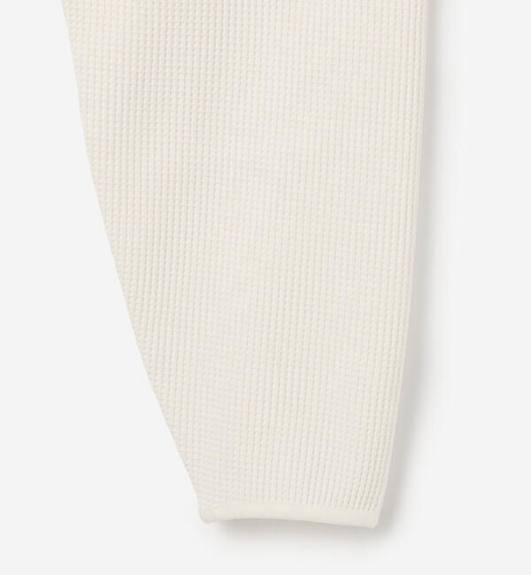 GYMPHLEX「Gymphlex | ワッフル クルーネック長袖プルオーバー MEN」|Tシャツ・カットソー|