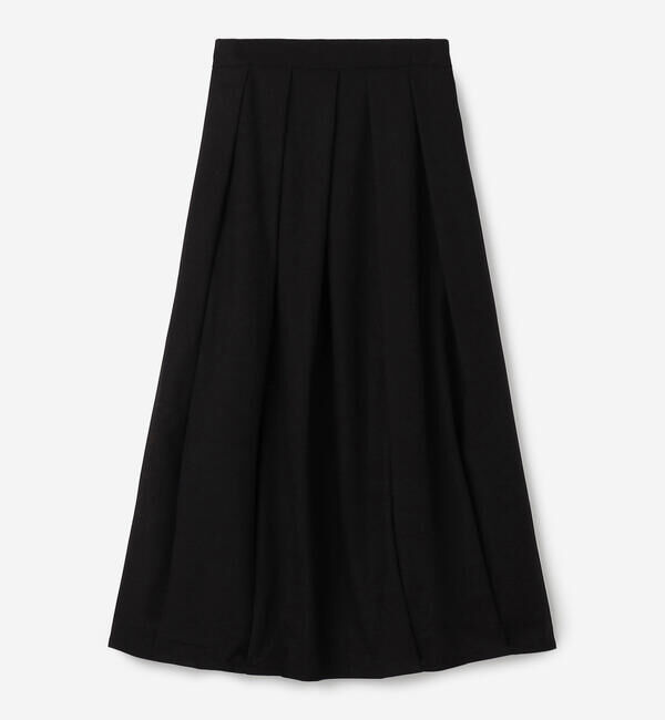  「eunoia | ウール ロングスカート WOMEN」|スカート|