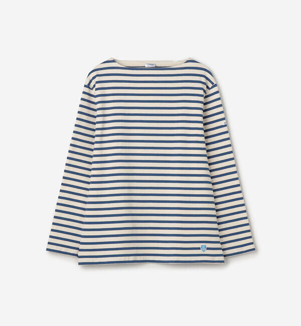 ORCIVAL「ORCIVAL | コットンロード ボートネック フレンチバスクTシャツ MEN」|Tシャツ・カットソー|