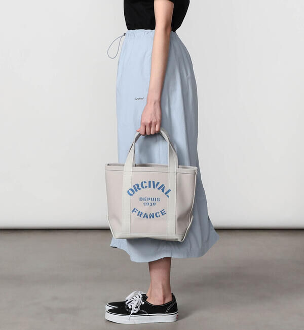 ORCIVAL「ORCIVAL | プリント キャンバストートバッグ 小 UNISEX」|トートバッグ|