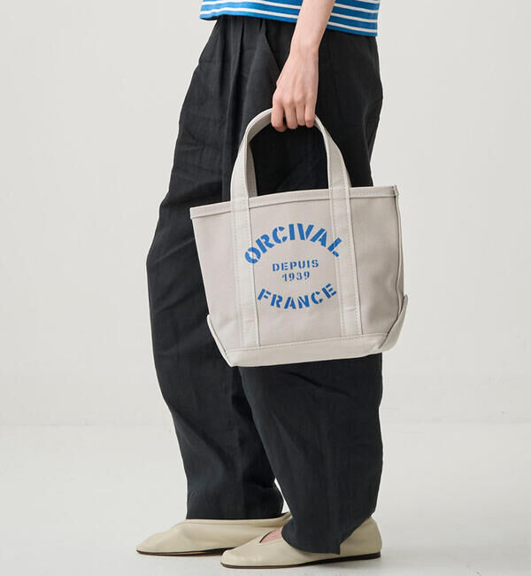 ORCIVAL「ORCIVAL | プリント キャンバストートバッグ 小 UNISEX」|トートバッグ|