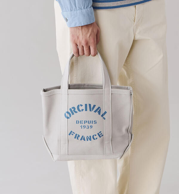 ORCIVAL「ORCIVAL | プリント キャンバストートバッグ 小 UNISEX」|トートバッグ|