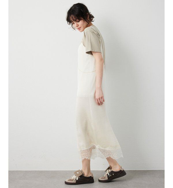  「レースロングキャミ」|シャツ・ブラウス|