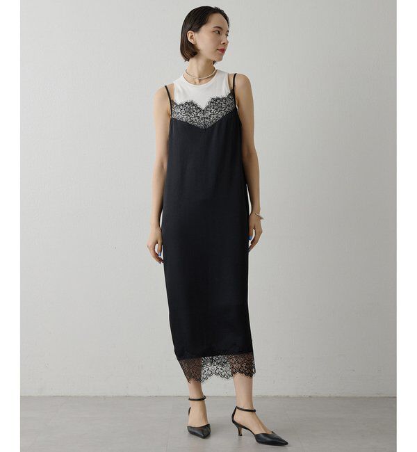  「レースロングキャミ」|シャツ・ブラウス|