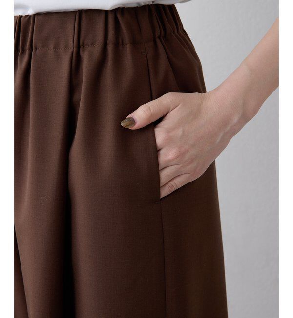  「平織りイージーパンツ」|チノ|