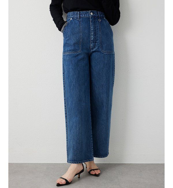 THE PAUSE「【THE PAUSE】デニムベイカーパンツ」|チノ|