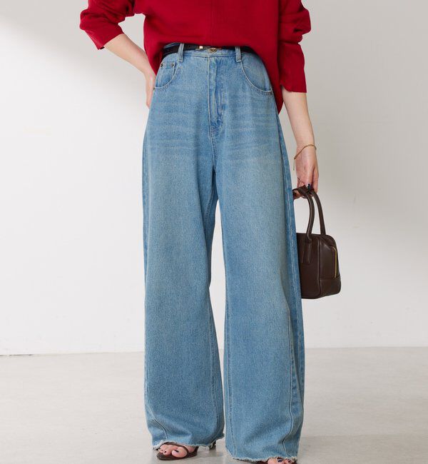  「【累計販売2.４万本】ブルージュデニム」|デニム|