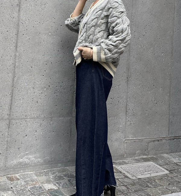  「【累計販売2.４万本】ブルージュデニム」|デニム|