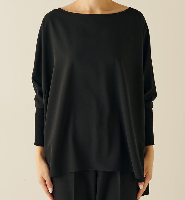  「【新色登場/高機能/シーズンレス】ジャージ袖リブブラウス」|シャツ・ブラウス|