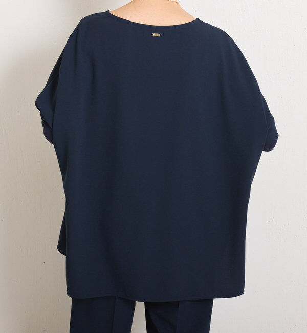  「【新色登場/高機能/シーズンレス】ジャージ袖リブブラウス」|シャツ・ブラウス|