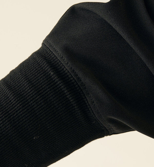  「【新色登場/高機能/シーズンレス】ジャージ袖リブブラウス」|シャツ・ブラウス|