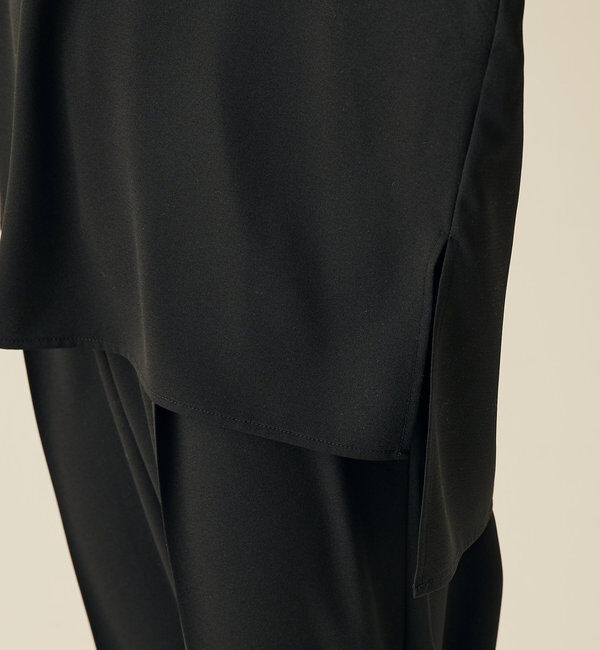  「【新色登場/高機能/シーズンレス】ジャージ袖リブブラウス」|シャツ・ブラウス|