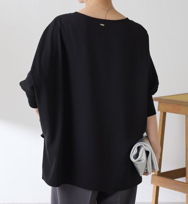  「【新色登場/高機能/シーズンレス】ジャージ袖リブブラウス」|シャツ・ブラウス|