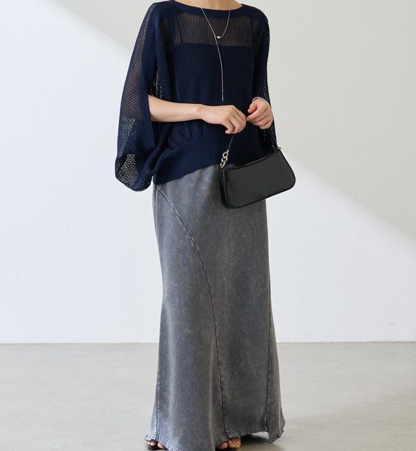  「2WAYドルマンニットカーディガン」|ニット・セーター|
