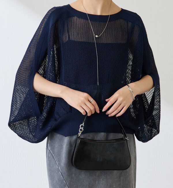  「2WAYドルマンニットカーディガン」|ニット・セーター|