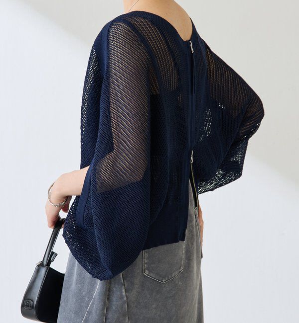  「2WAYドルマンニットカーディガン」|ニット・セーター|