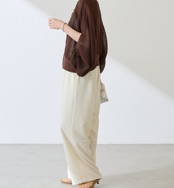  「2WAYドルマンニットカーディガン」|ニット・セーター|