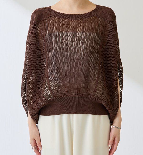  「2WAYドルマンニットカーディガン」|ニット・セーター|