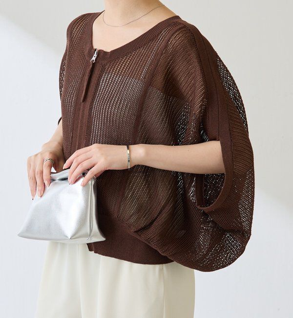  「2WAYドルマンニットカーディガン」|ニット・セーター|